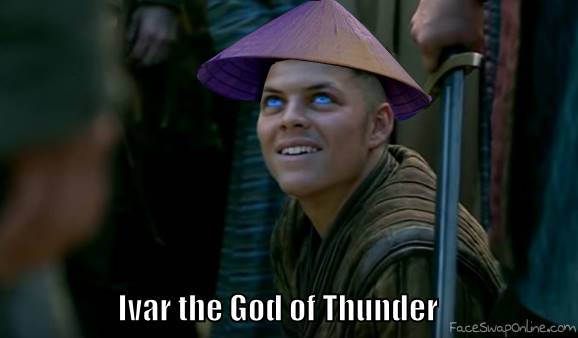 When Vikings is going too far with the blue eyes madness
