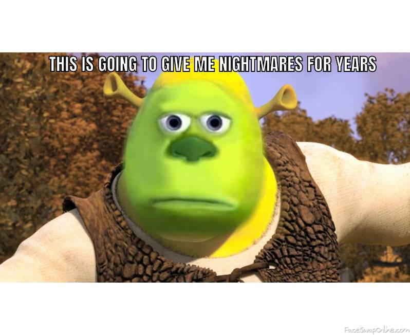Face Swap Shrek Memes Mike Wazowski Images And Photos Finder Images Sexiz Pix