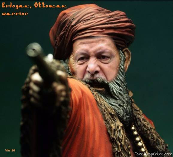 Erdogan, Ottoman warrior