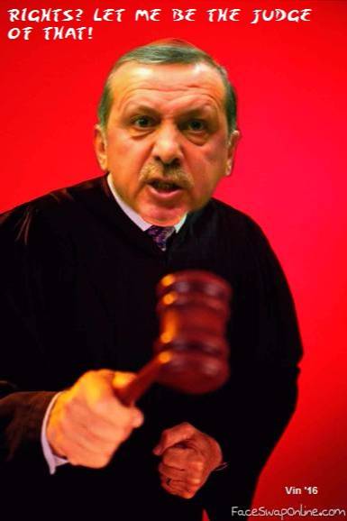 Erdogan dismisses all 711 judges