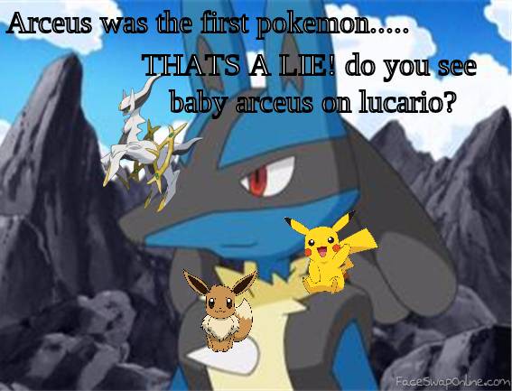 LOL lucario was first pokemon