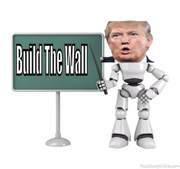 Trump Trys To convince children to help build the wall