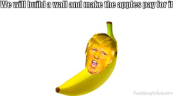 just Banana Trump Things