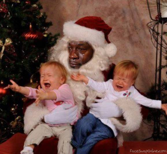 Crying Santa