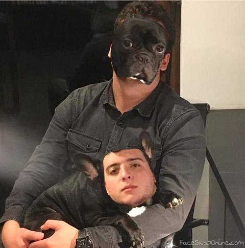 Friend and his dog