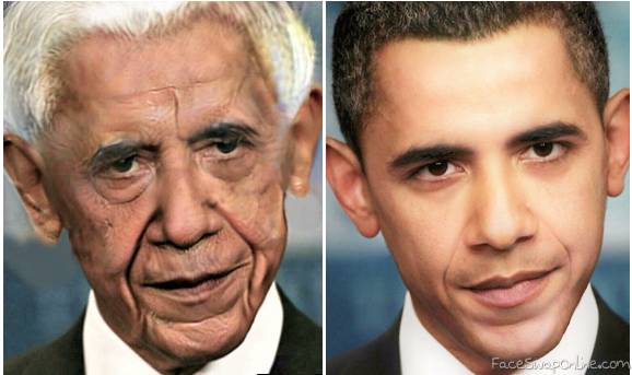Old Obama Young Obama Face Swap Online