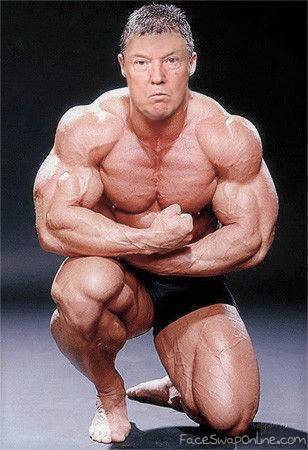 Muscle Man Trump