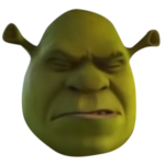 Eyes Closed Shrek