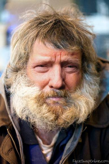 Homeless Trump | Face Swap Online