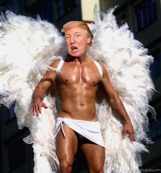 Trump Angel Man