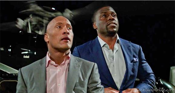 The Rock and Kevin Hart