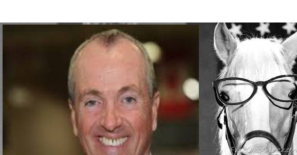 NJ Governor and Mr.Ed. Amazing Family Resemblance!