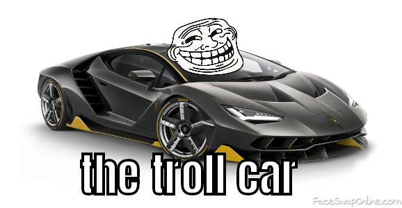 the troll car
