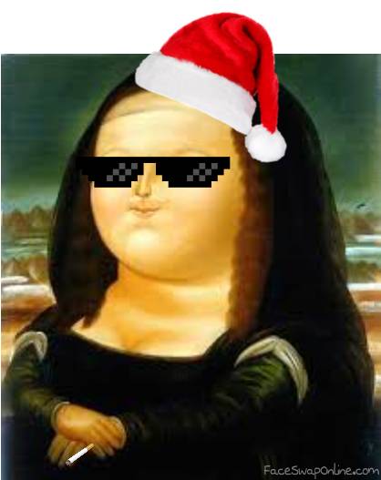 Bad ass Mona Lisa