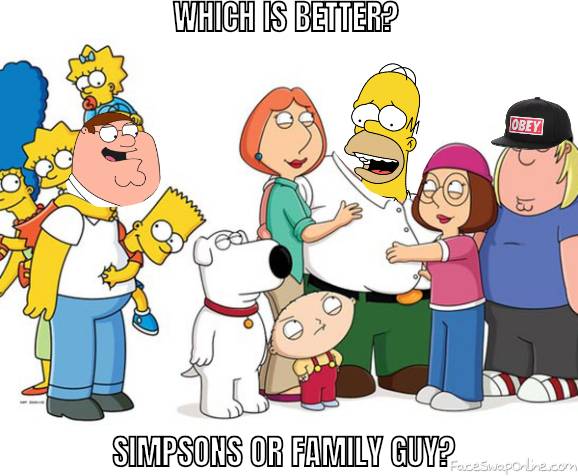 Simpsons VS Family Guy