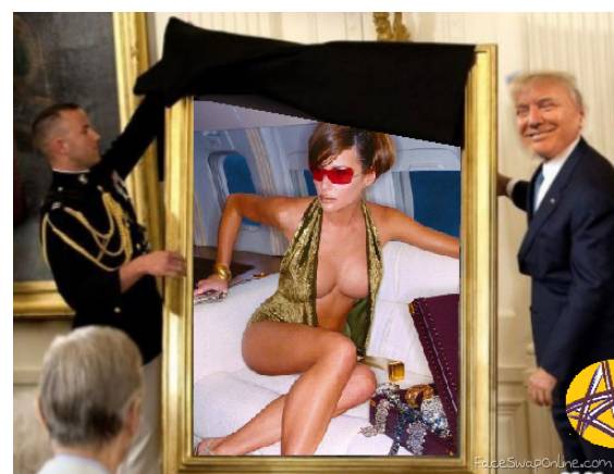Melania Trump Official Portrait
