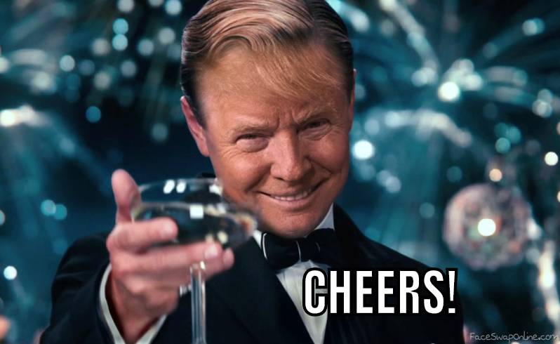 Trump Cheers