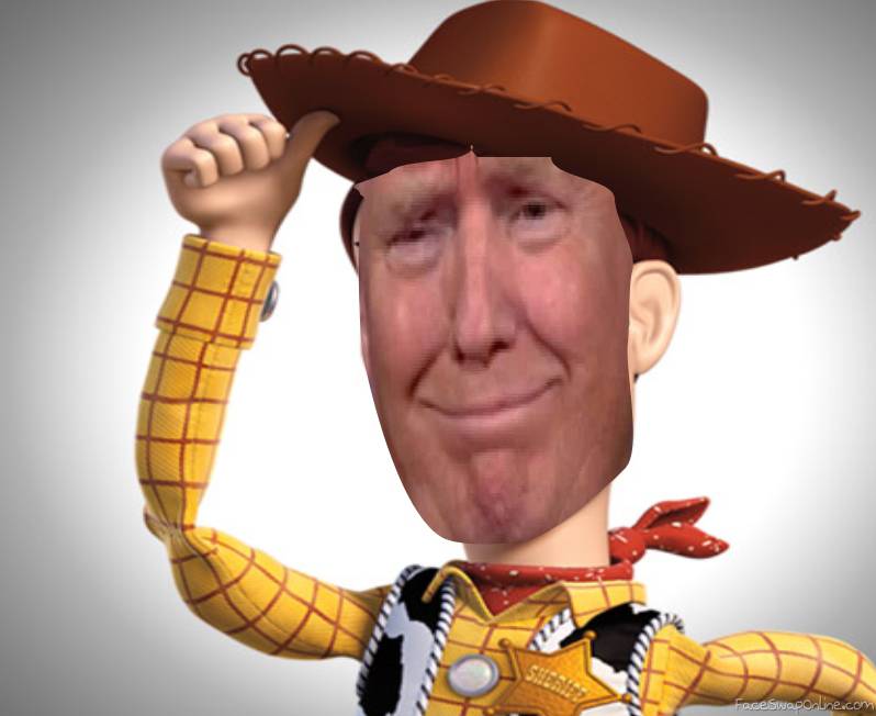 Trump is now in toy story