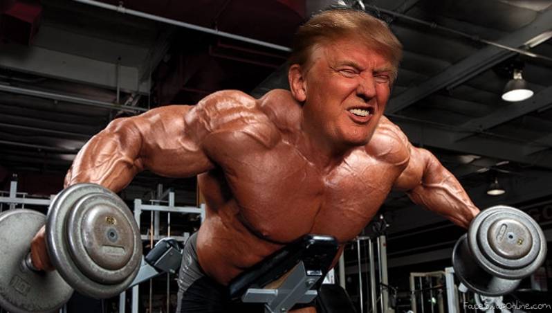 Weight pumping Trump