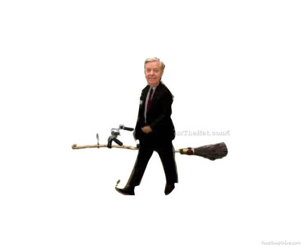 LINDSEY GRAHAM AND HER WITCH HUNT VEHICLE
