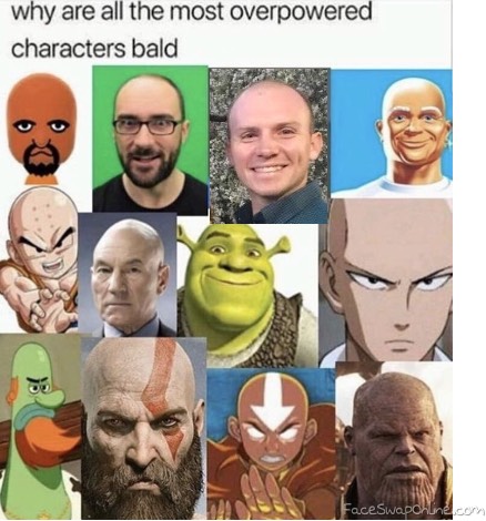 Bad baldies