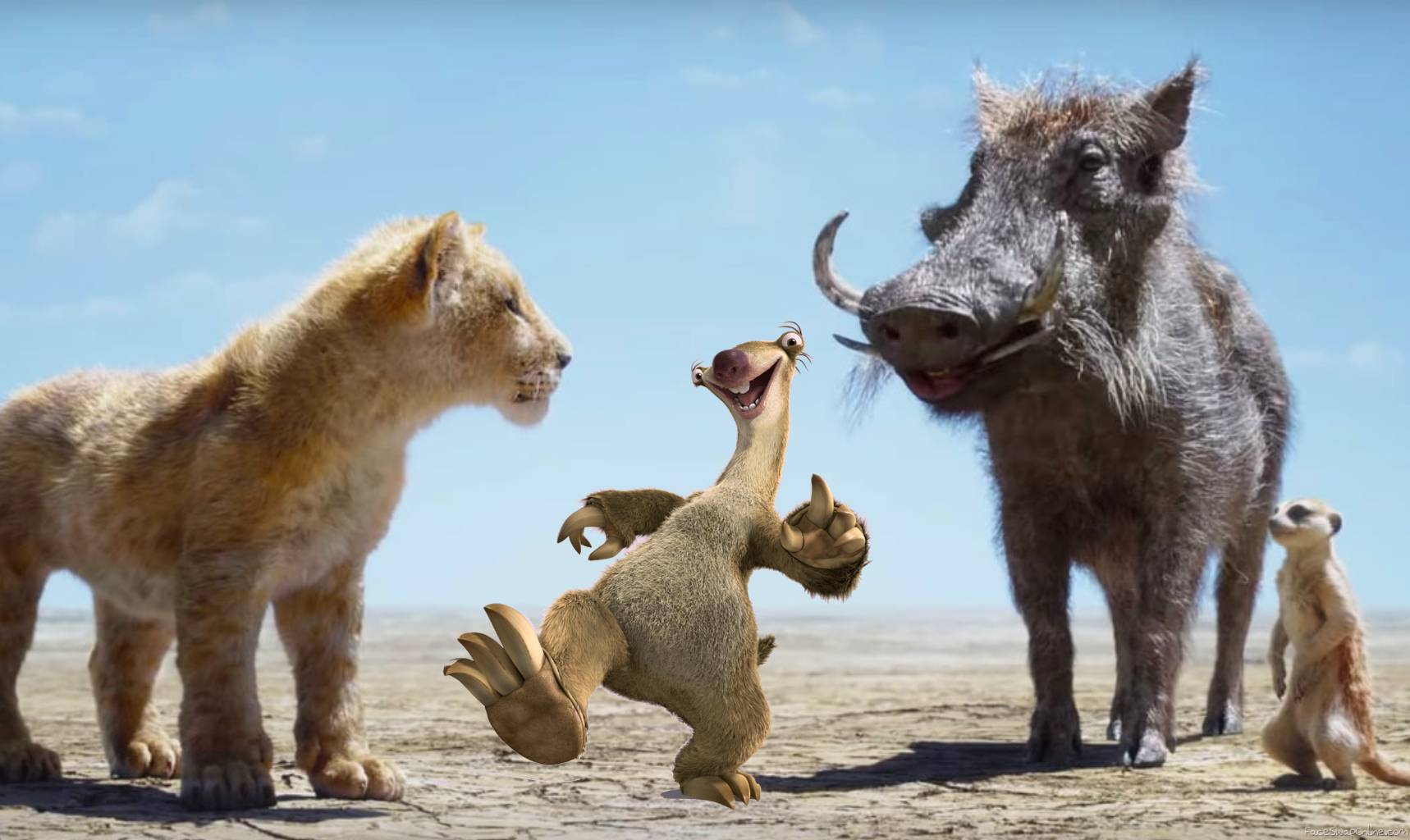 If Ice Age was mixed in Lion King universe
