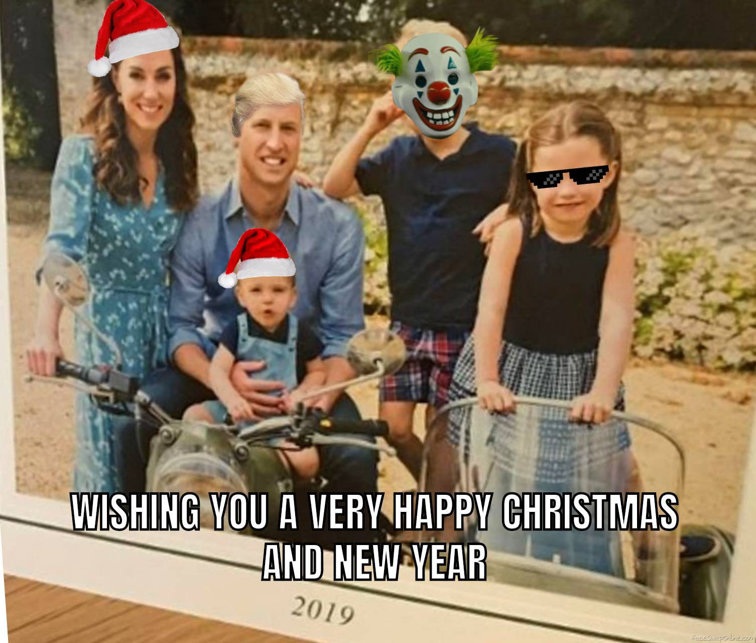 Kate Middleton and Prince William's 2019 Christmas Card leaked