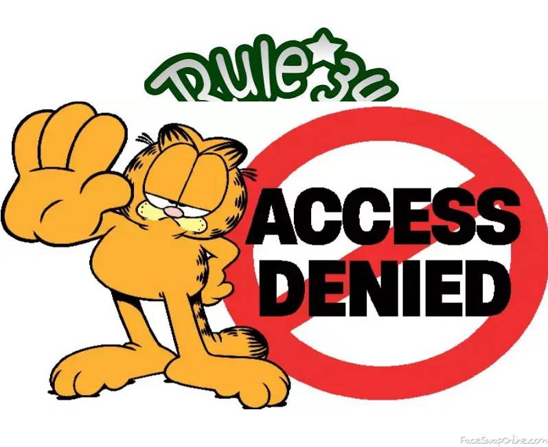 Garfield Says No