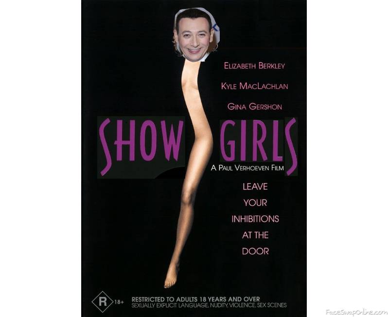 Pee Wee Herman in Show Girls