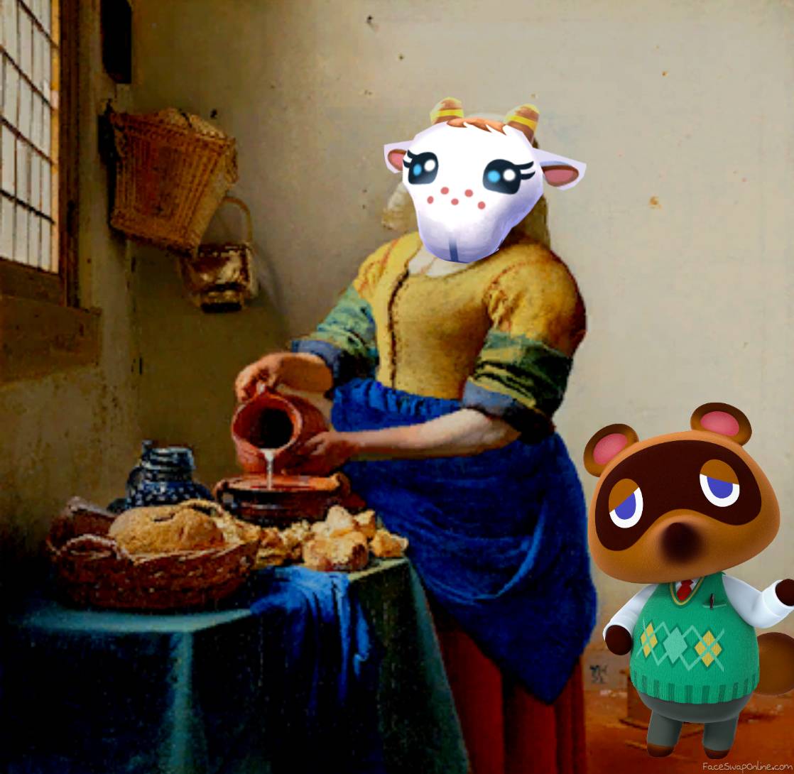 Animal Crossing fake art
