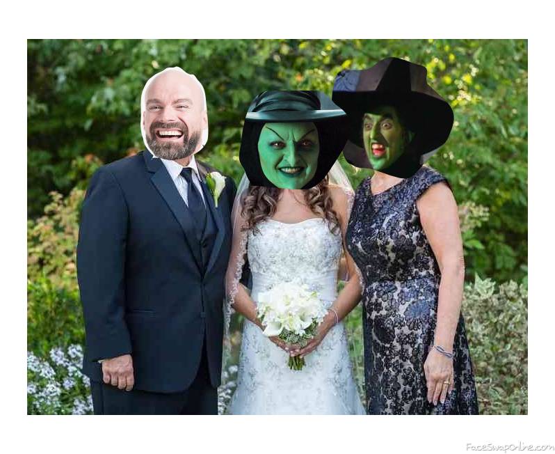 Wicked Witch of the West's newlywed daughter and husband