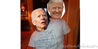 Trump Biden get along shirt