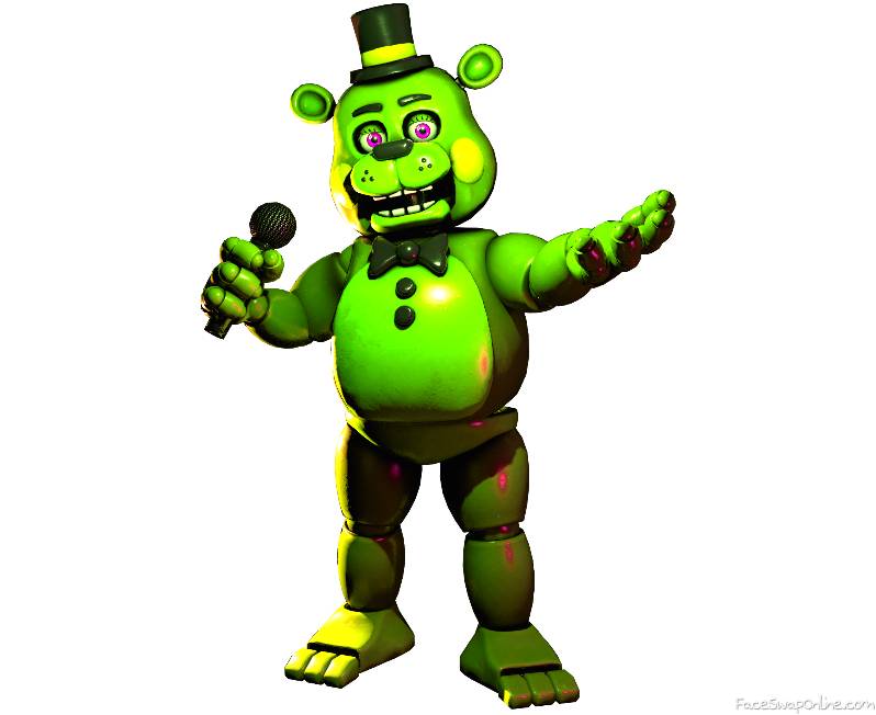 golden toy freddy but im not sure how to make the eyes