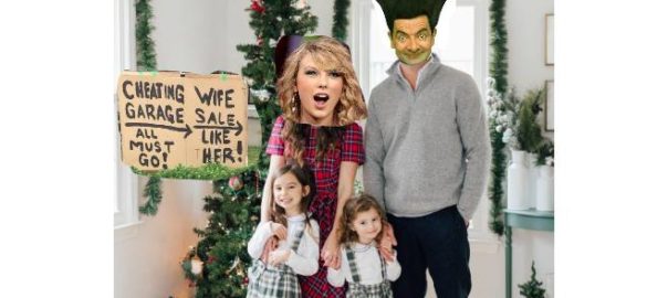 Taylor Swift, Mr Bean’s 2021 Family Christmas Photo with an offer, and the family dog pooing