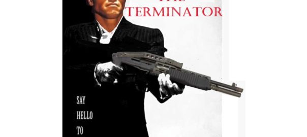 Terminator/Scarface mashup