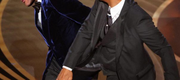 Will Smith slaps the Rock
