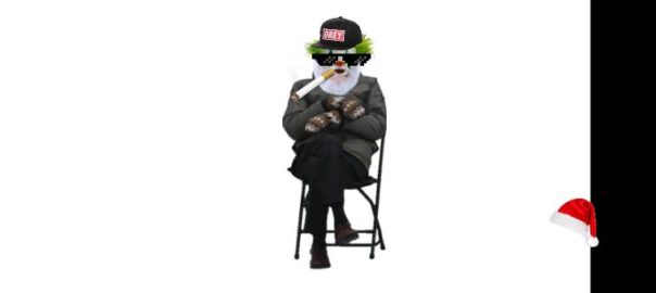 smoke man
