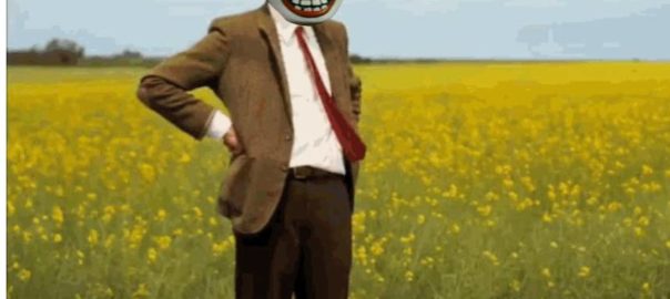 MR BEAN TURN INTO A CLOWn