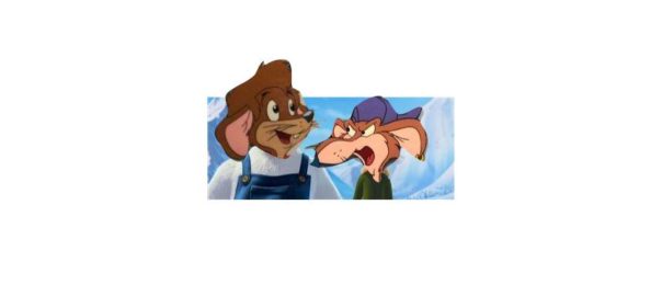 Max and Jammet from Capitol Critters as PB and Swifty from Arctic Dogs
