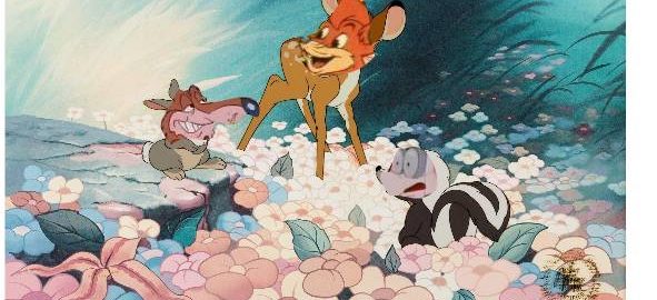 Jammet, Max and Muggle from Capitol Critters as Thumper, Bambi and Flower