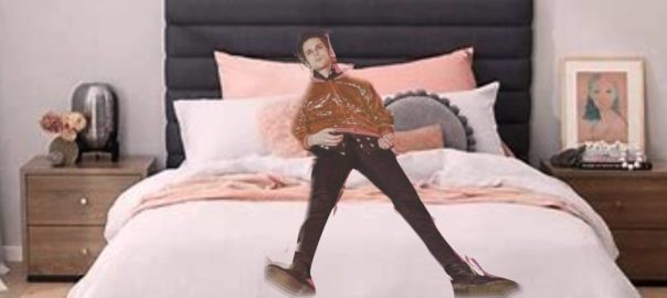 Dallon Weekes on Bed meme