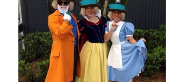 Mad Hatter and his Mad Princesses (Mad White & Hattice)