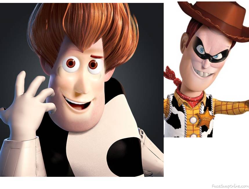 Syndrome but he is Woody & Woody is Syndrome.