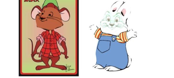 Max the Mouse and Bunny Face Swap