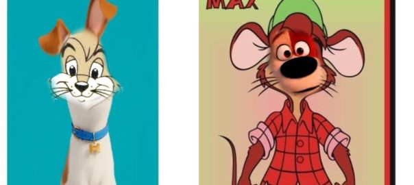 Max the Dog and Max the Mouse Face Swap