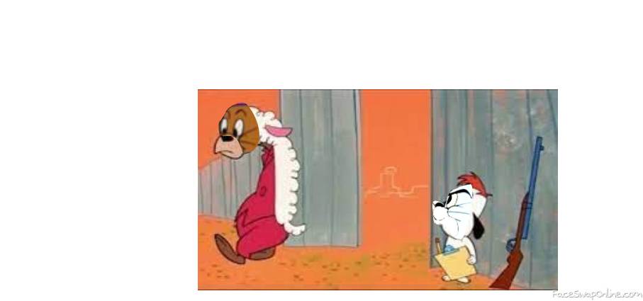Tom and Jerry as Droopy and Southern Wolf