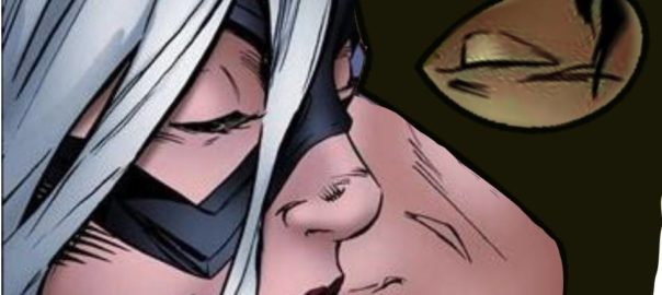 Black Cat kissing Scorpion