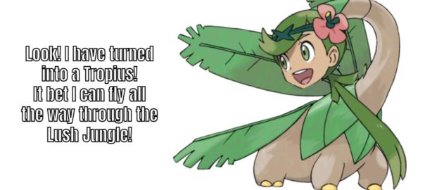 Mallow/Tropius head swap
