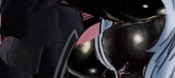 Venom morphing allowing Eddie to enjoy Black Cat