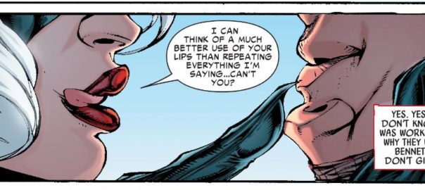 Harry about to get the tongue of Black Cat